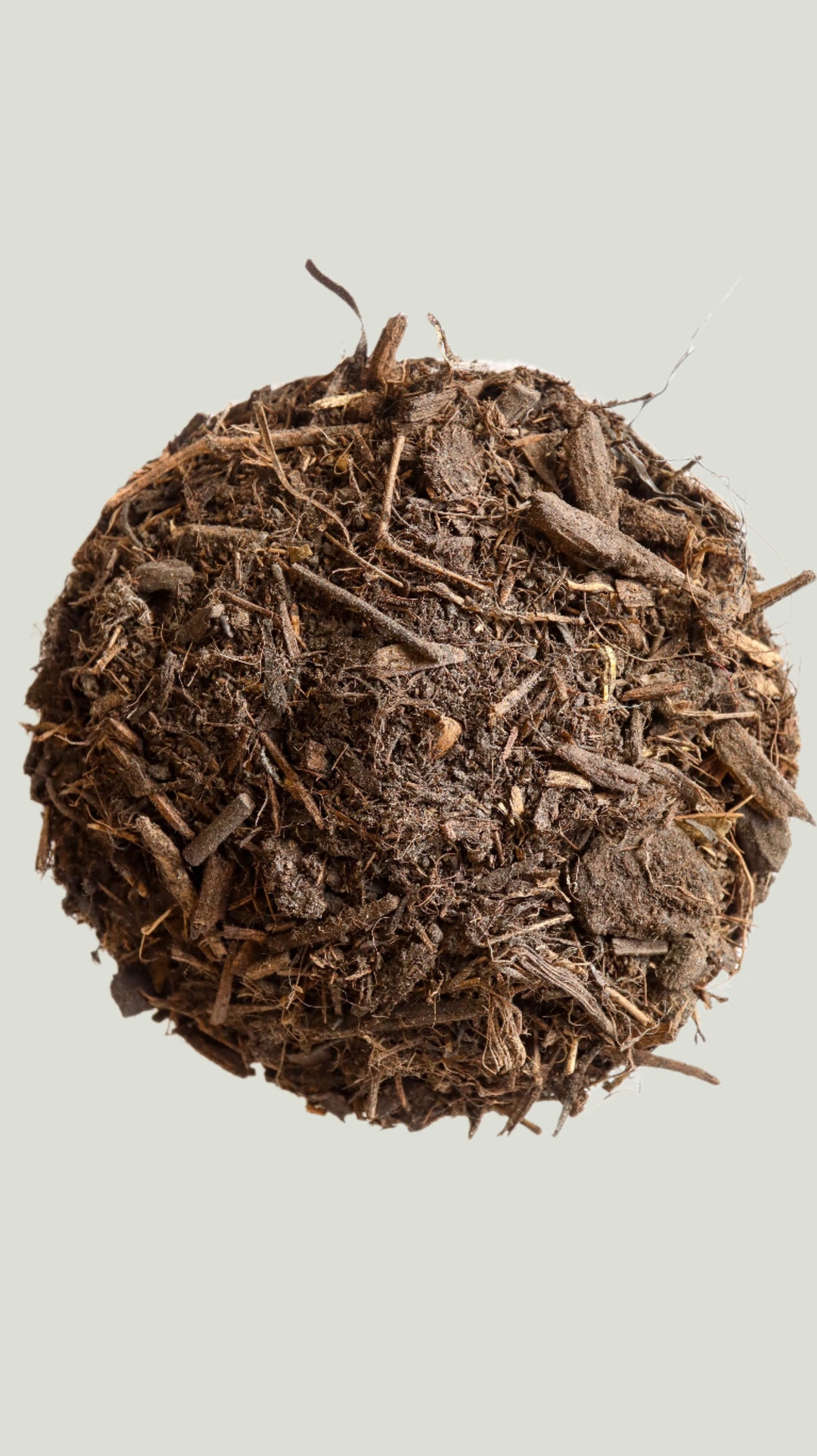 A dish of mulch
