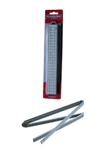 A folding ruler in its packet and loose