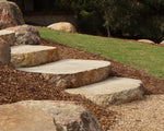 Sawn stone steps