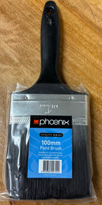 Paint Brush - Phoenix Black Handle 100mm