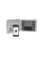 Smart irrigation controller with app interface on phone