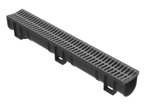 Easydrain Complete Black 100x100 Channel