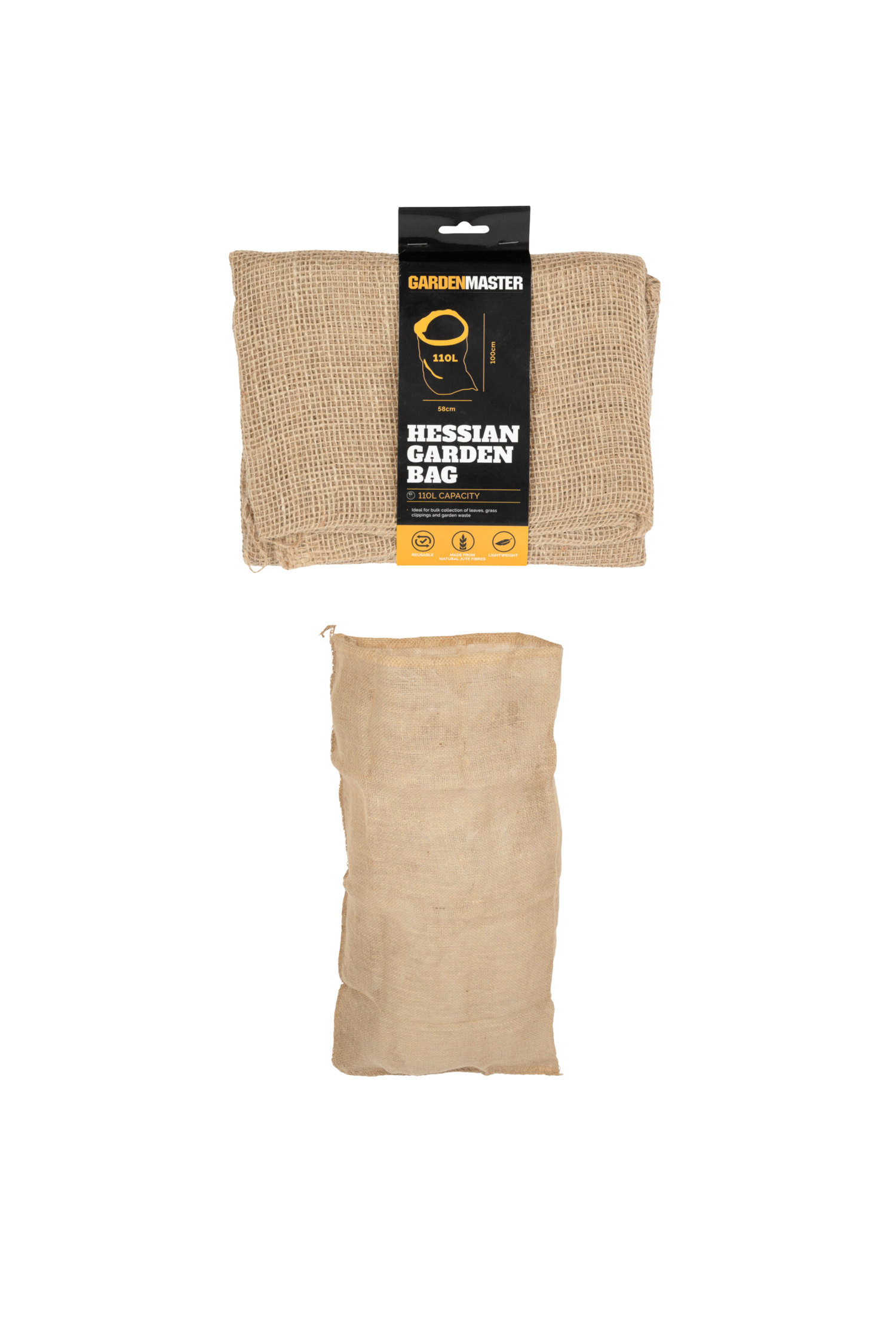 Hessian Garden Bag 110L