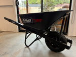 Rally TUFF Wheelbarrow - Metal (Pneumatic Wide Wheel) - 105L