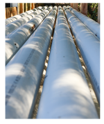 100mm PVC DWV Pipe SN6 - 6m length