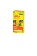 Citrus gall wasp trap in yellow orange and green packaging
