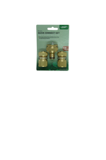Brass Quick Connect Set