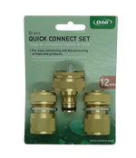 Brass Quick Connect Set