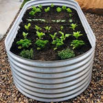Rectangle Corrugated Garden Bed 1.2m x 3.0m x 660mm