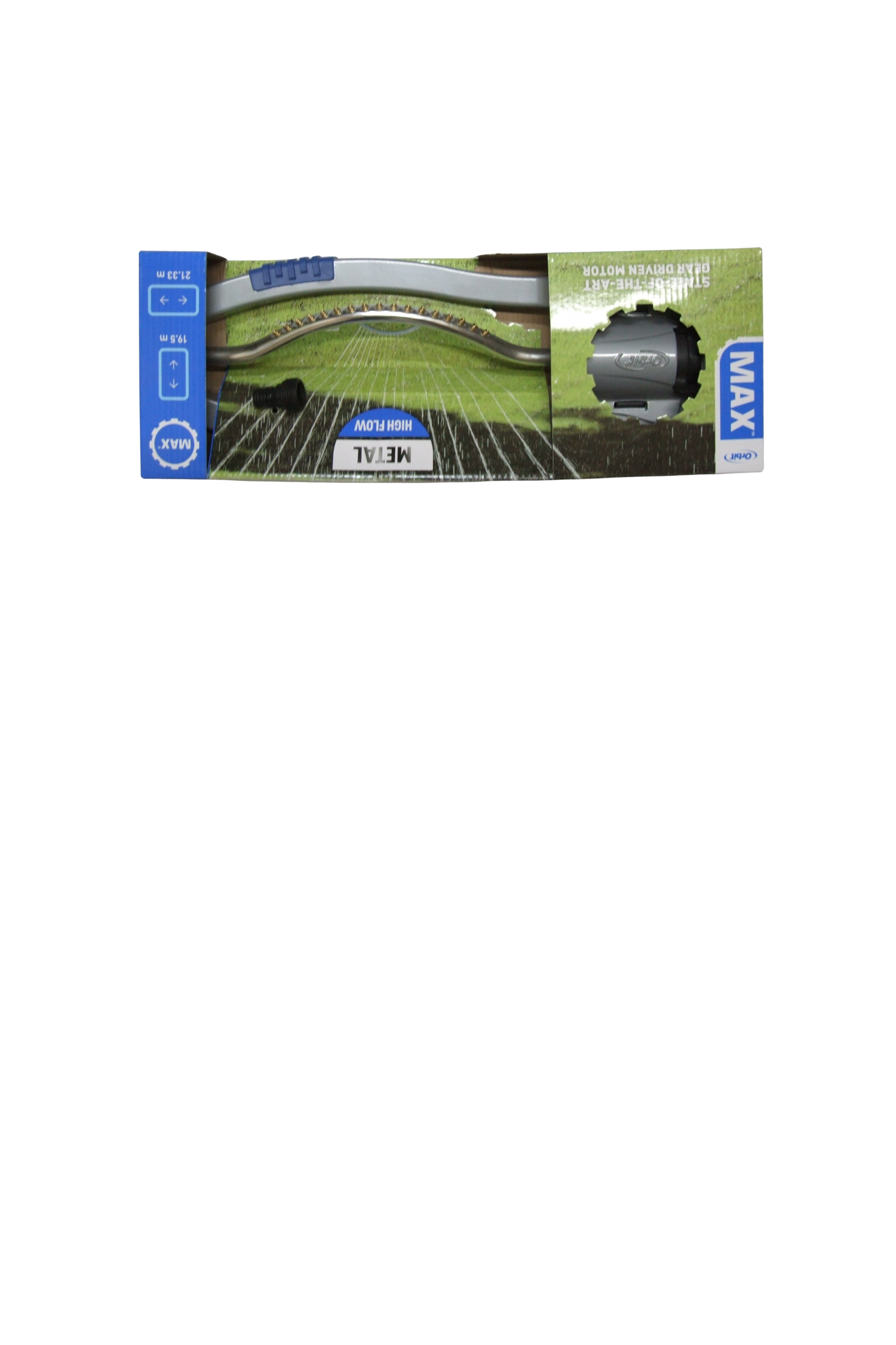 Orbit Max Metal Oscillator Sprinkler