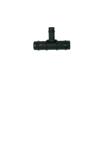 Poly Reducing Tee 19mm x 13mm