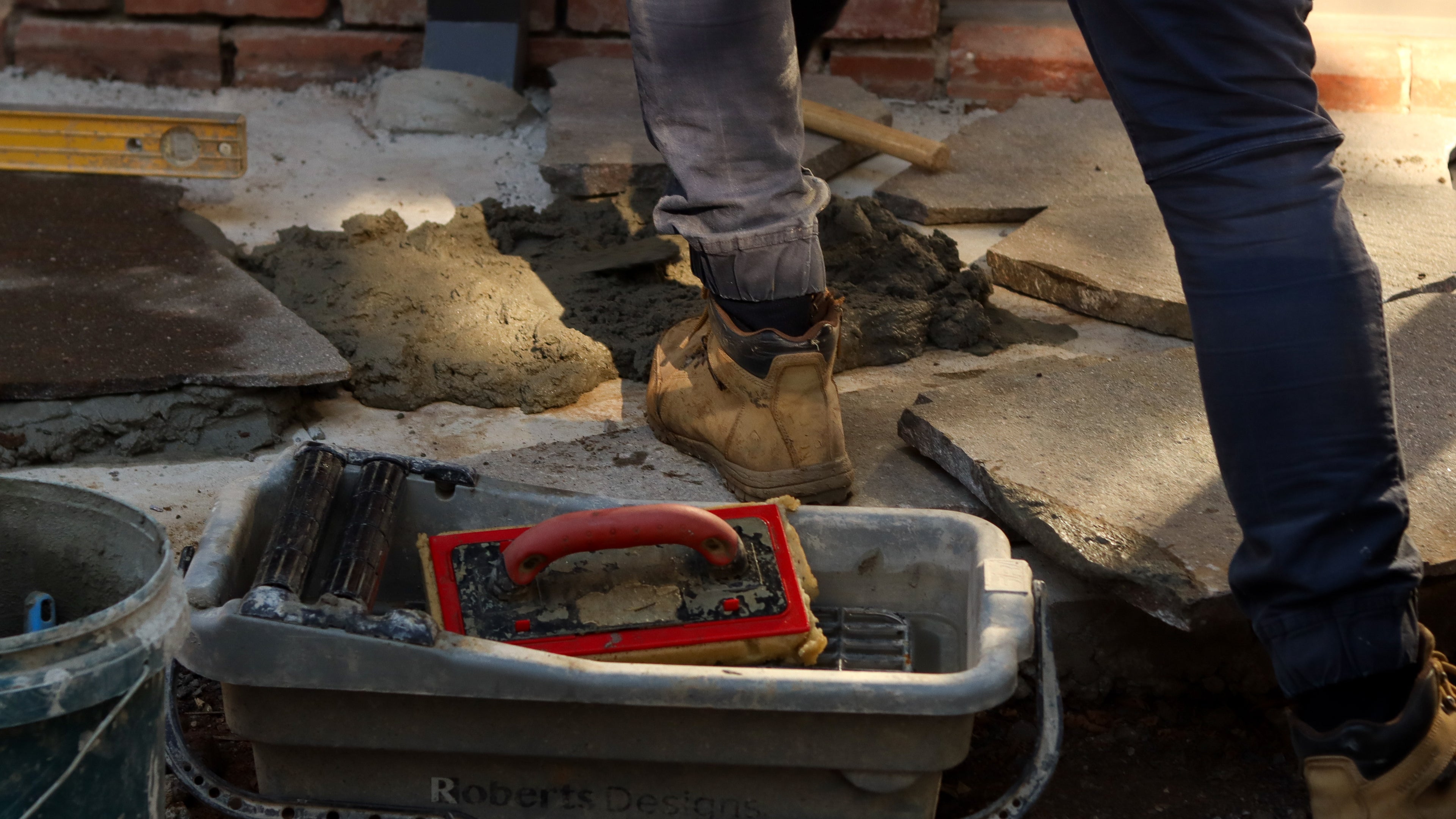 Range of bagged cement and concrete products