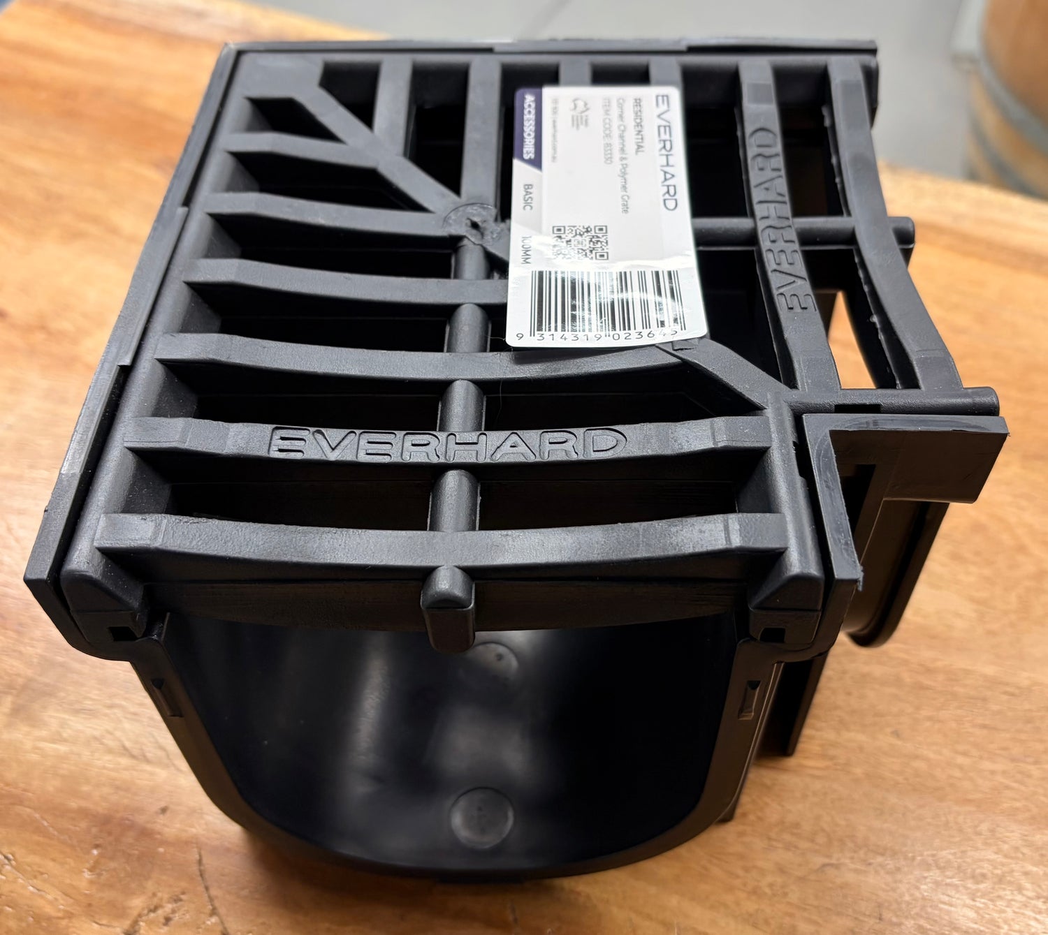 EasyDrain Corner Channel Black 100x100