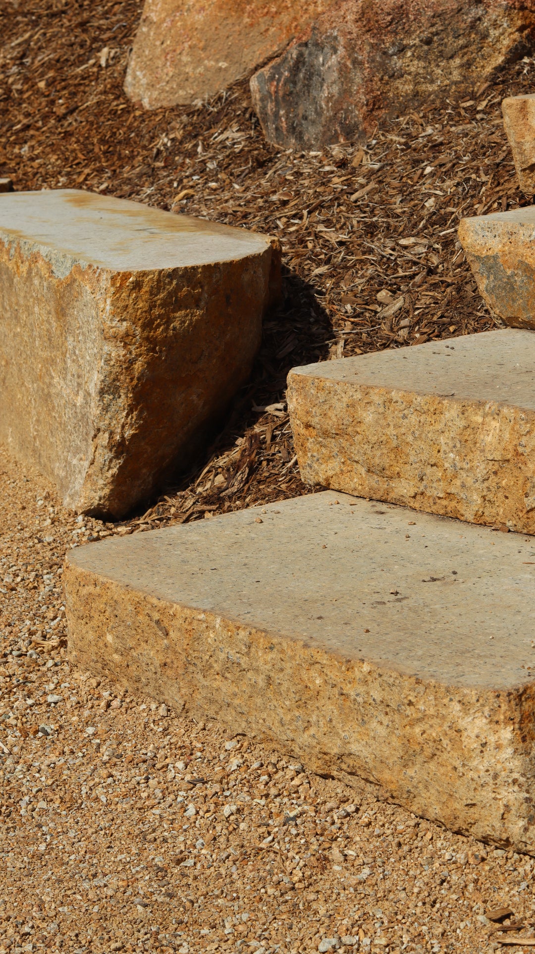 Field Granite Sawn Steps