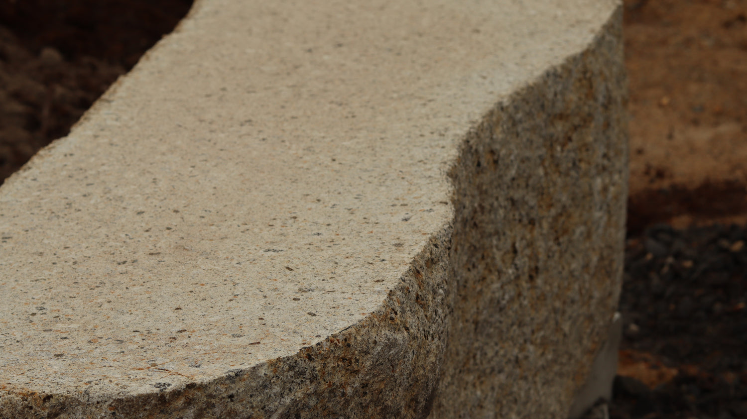 Sawn Granite Slab Seat