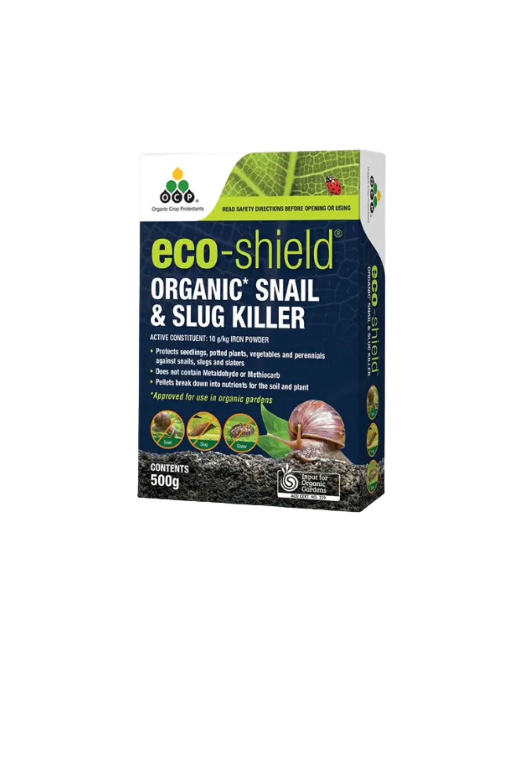 Box of eco-shield Organic Snail & Slug Killer