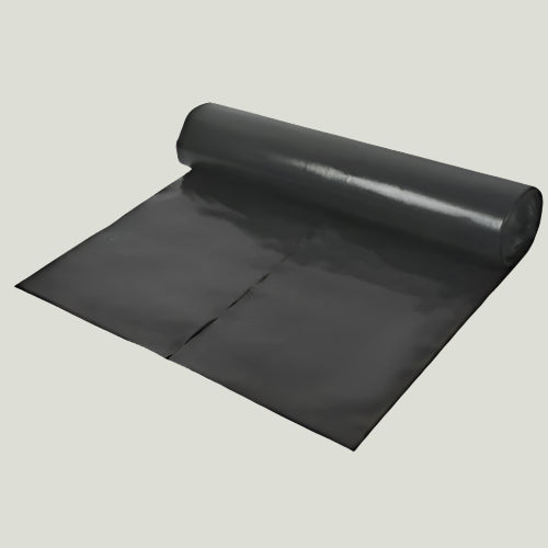 roll of black plastic sheeting