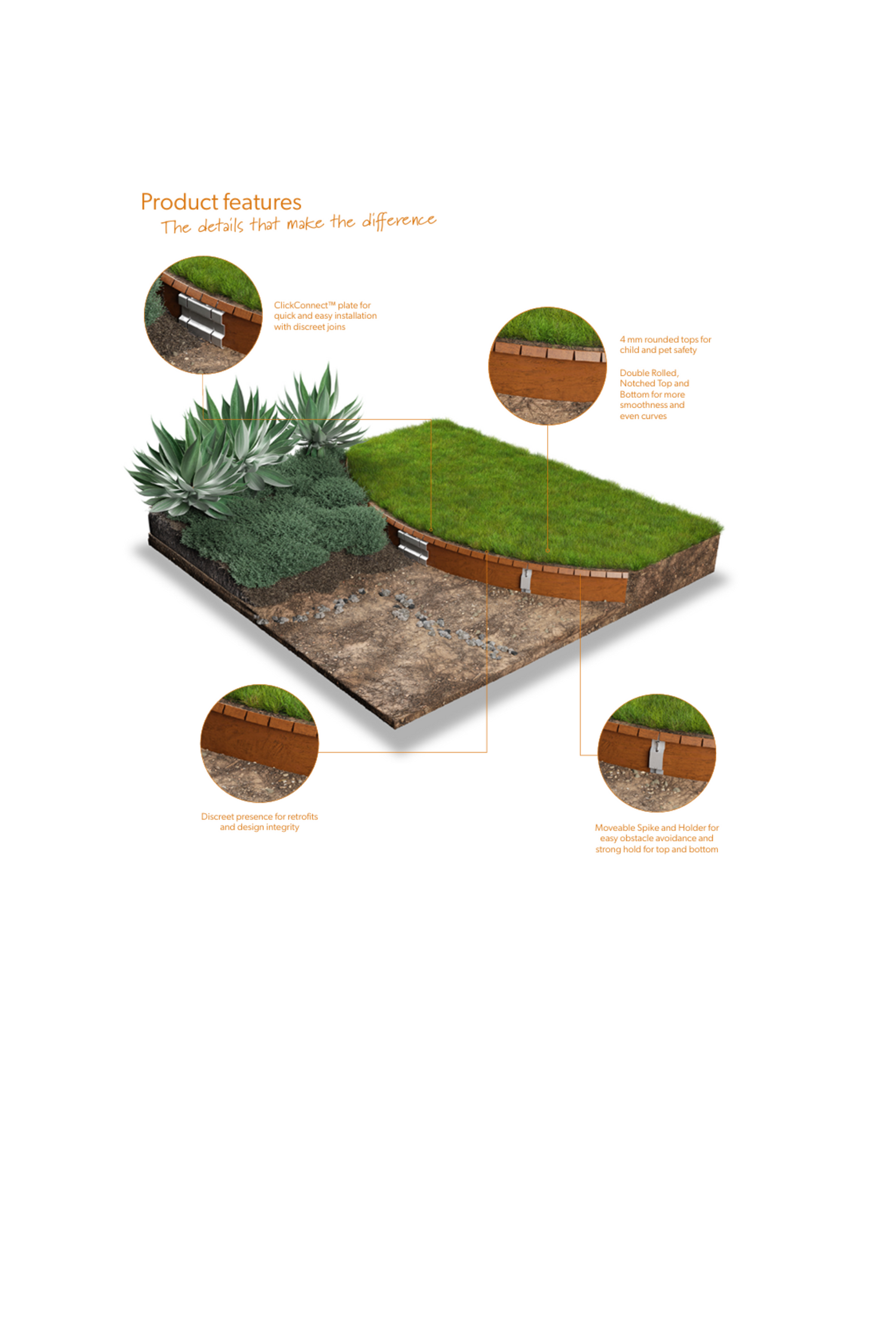 Straightcurve® Flex 100mm - ClickConnect™ Long Set