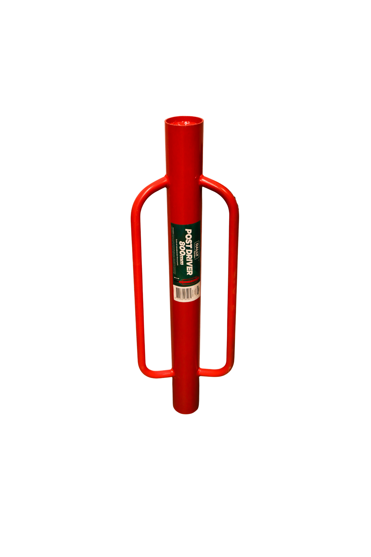 A red star picket driver with handles