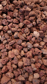 Close up of scoria rock