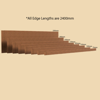 Shapescaper Weathering Steel Garden Edging - 100MM X 1.6  (with 3x stakes)