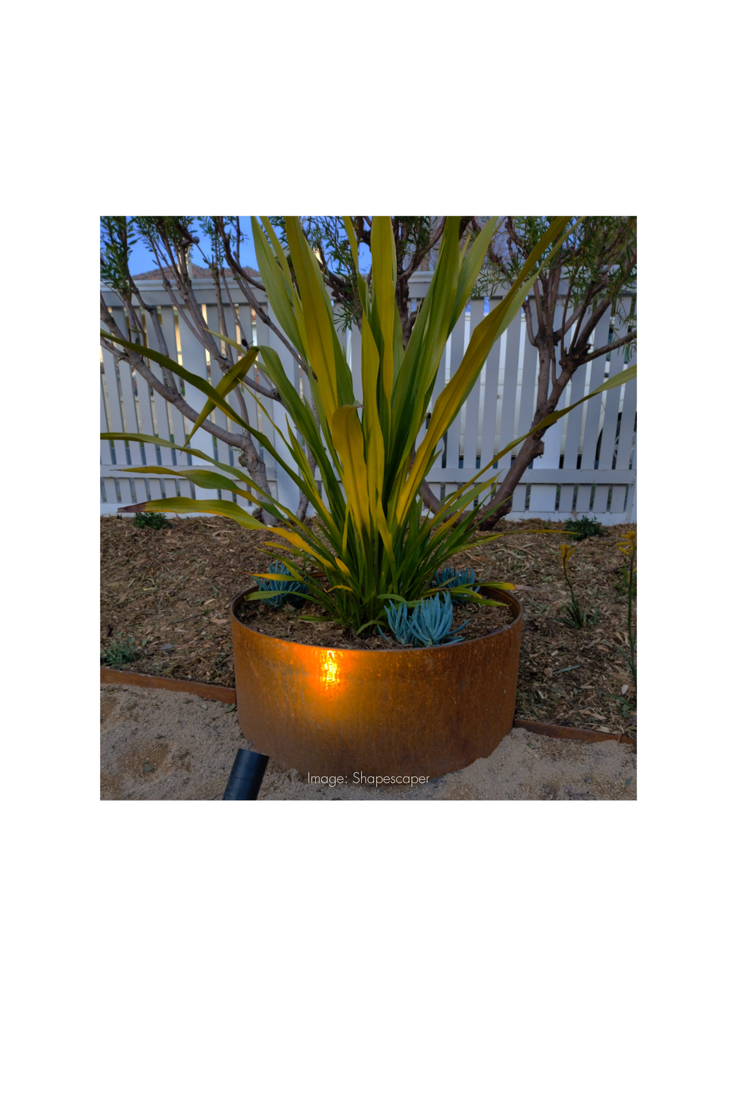 Redcor® Steel Garden Planter Ring - 590mm high x 765 diameter