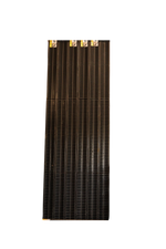 Black linear drainage channels with black grate