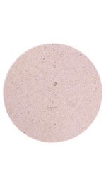 A dish of very fine sand