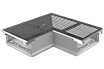 Strip Drains UDP75  Right Angle Corner