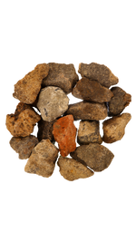 A dish of stones