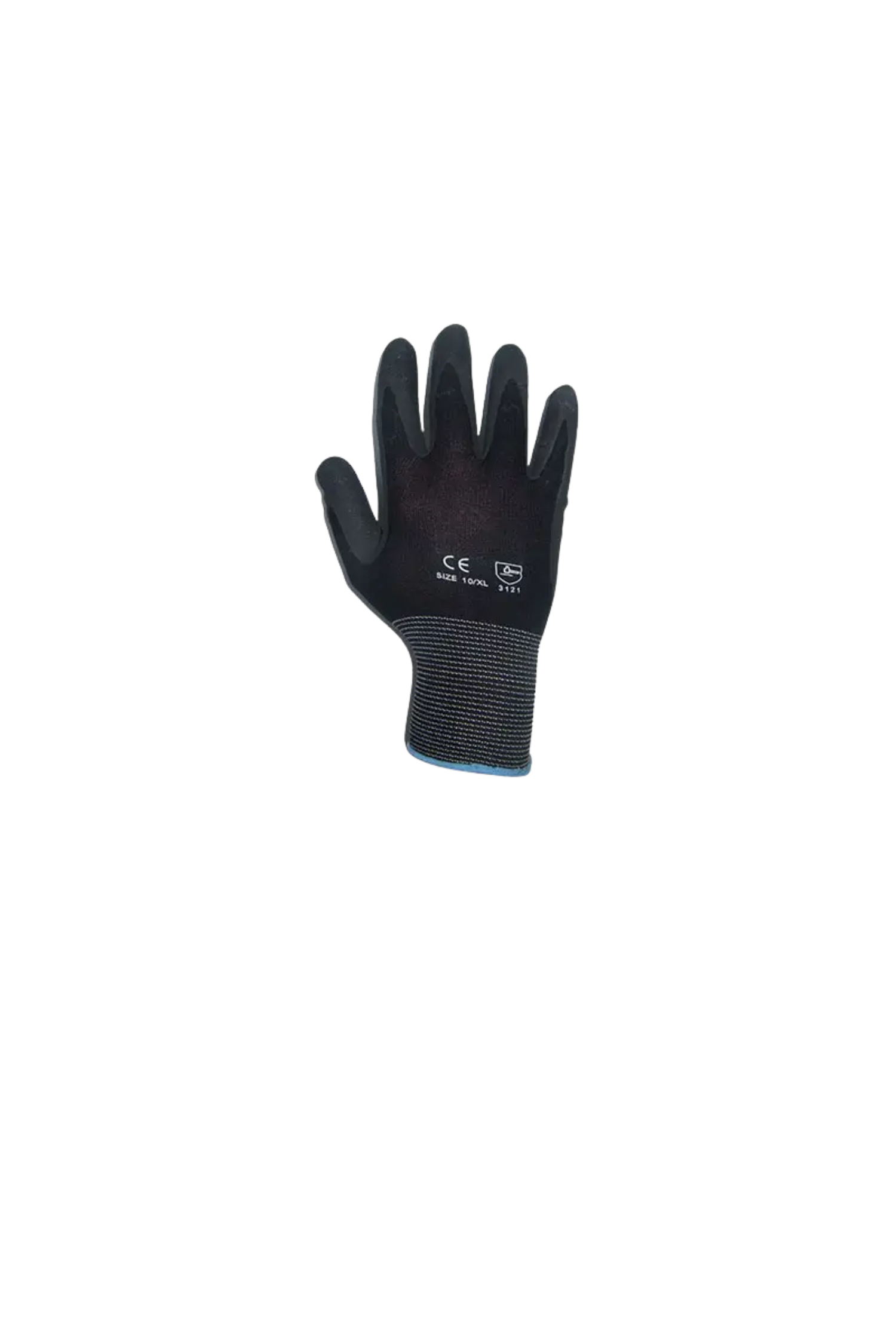 Black Nitrile Gloves Size 10
