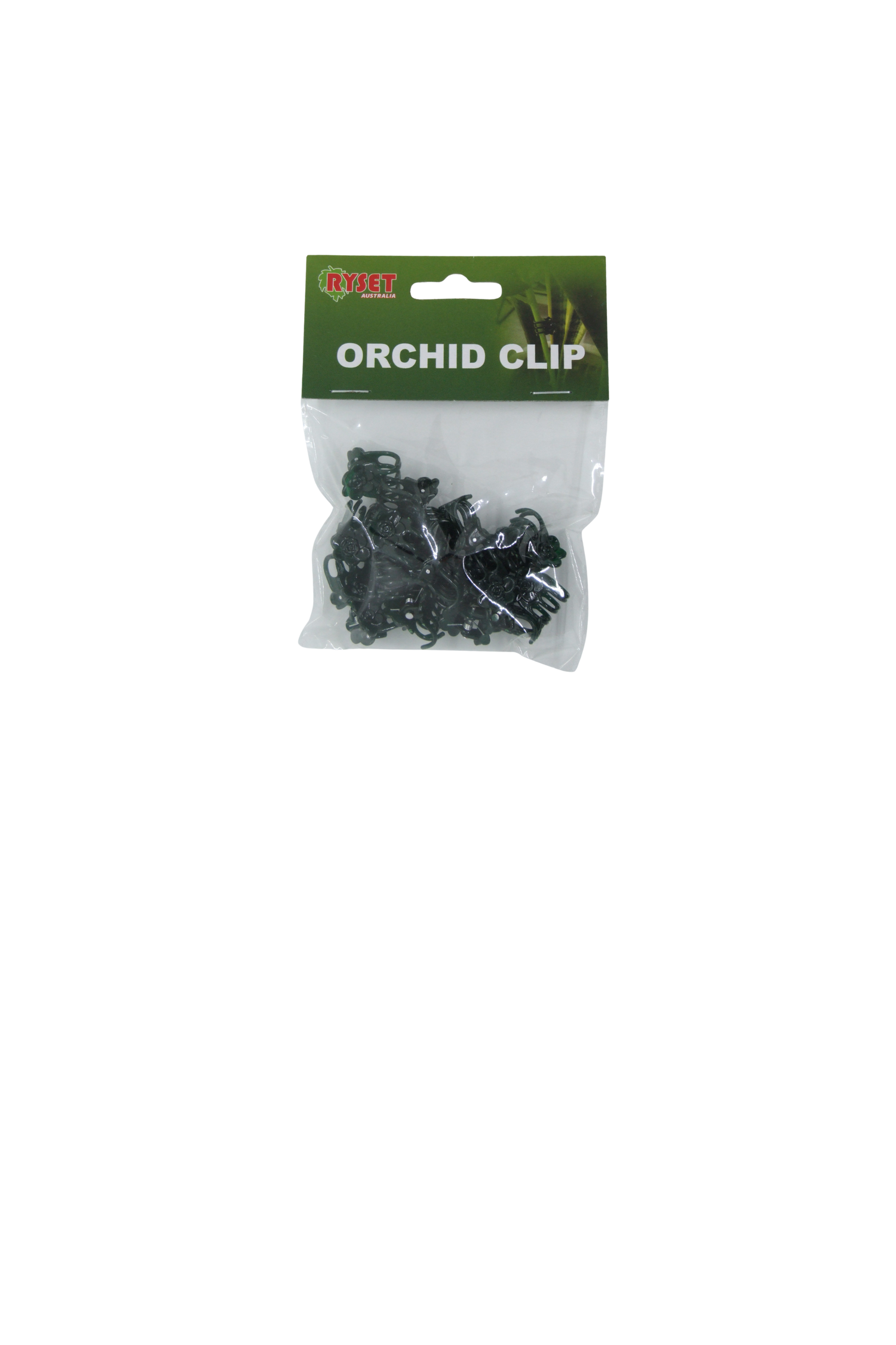 Orchid Butterfly Clip Pk 20