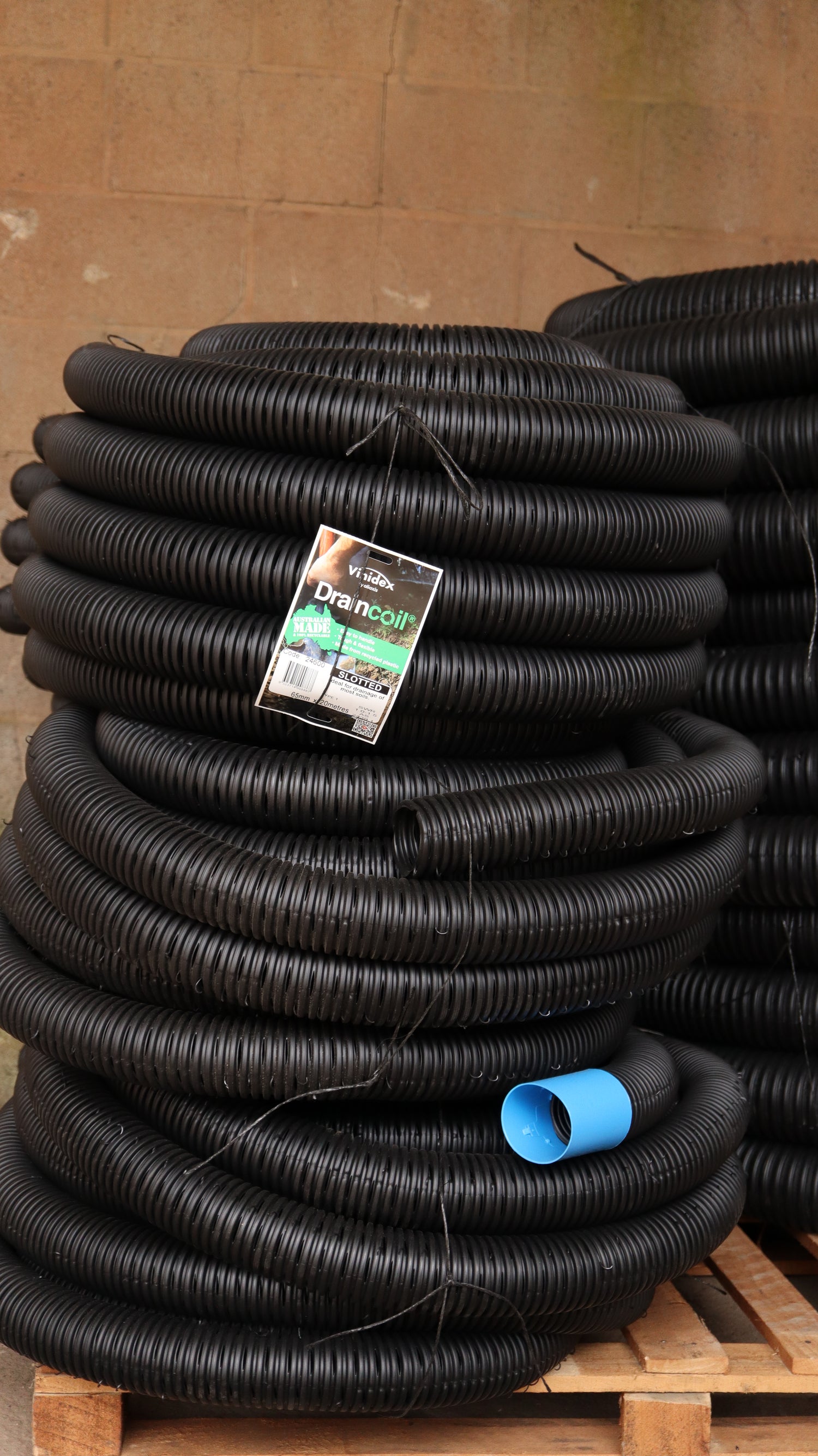 Ag Pipe (Draincoil) 65mm x 20m