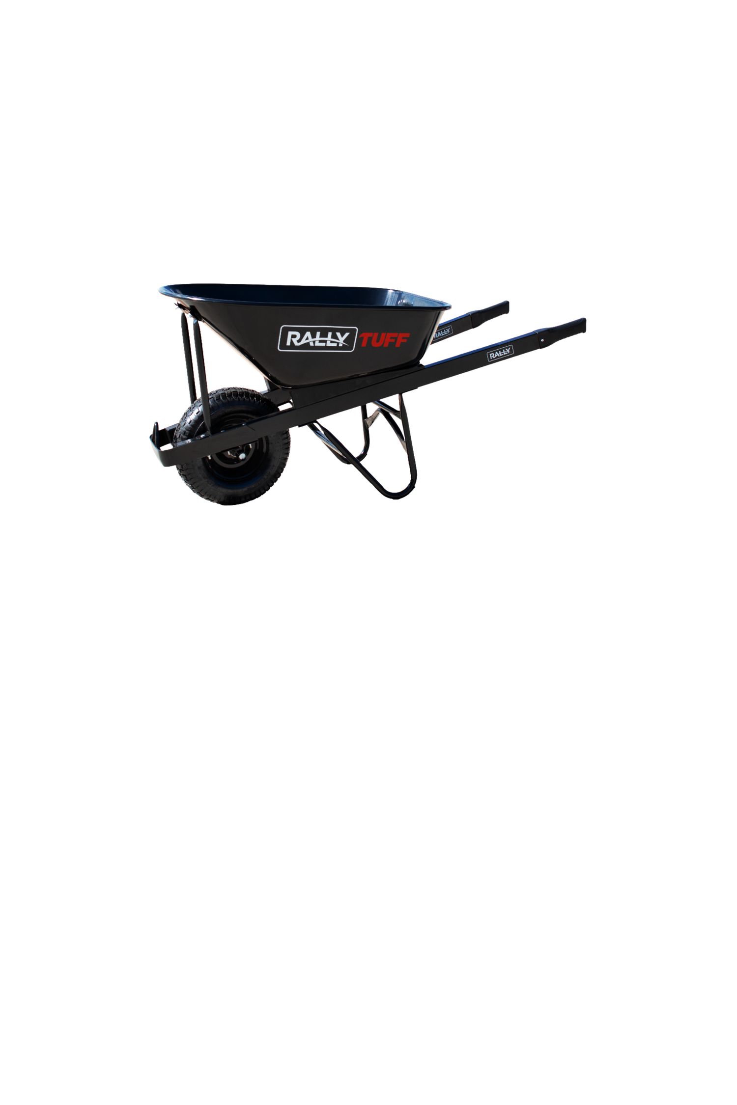Rally TUFF Wheelbarrow - Metal (Pneu Wide Wheel)